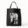 FAIRY WEBBY TREE B&W TOTE BAGS
