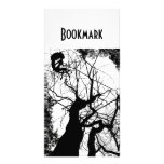 FAIRY WEBBY TREE B&W BOOKMARK PHOTO CARD
