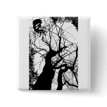 FAIRY WEBBY TREE B&W BUTTONS