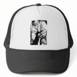 FAIRY WEBBY TREE B&W MESH HATS