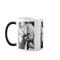 FAIRY WEBBY TREE BUBBLES B&W COFFEE MUG