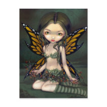 "Fairy with Dried Flowers" Postcard