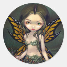 "Fairy with Dried Flowers" Sticker