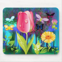 Fairyland Gardens Mousepads