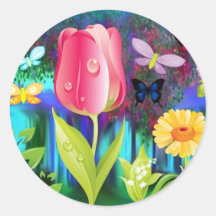 Fairyland Gardens Sticker