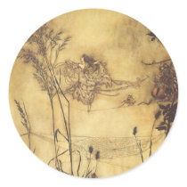 Fairy's Tightrope by Arthur Rackham Sticker