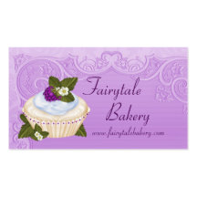 Fairytale Cupcake Business Card