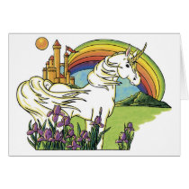 Fairytale Unicorn Greeting Card