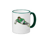 Faisceau d'énergie vert de lanterne tasse