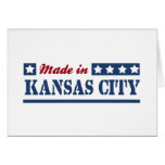 Fait à Kansas City KS Carte De Vœux