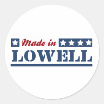 Fait à Lowell Adhésif