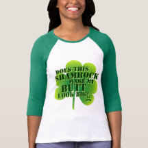 Fait ce shamrock font mon bout t-shirts