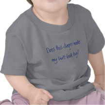 Fait cette pièce en t de couche-culotte t-shirts
