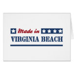 Fait dans Virginia Beach Carte De Vœux
