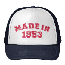 Fait en 1953 casquette de camionneur