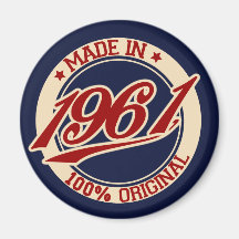 Fait en 1961 aimant