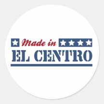 Fait en EL Centro Autocollant