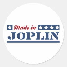 Fait en Joplin Adhésif Rond