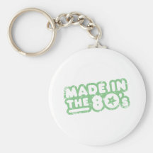 Fait pendant les années 80 porte-clé