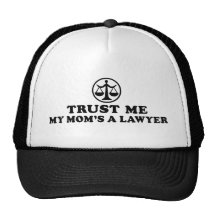 Faites- confiancemoi une avocate de ma maman casquettes de camionneur