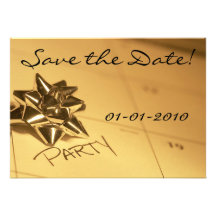 Faites gagner la date ! Party les invitations