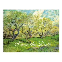 Faites gagner la date, Vincent van Gogh, verger da Cartes Postales