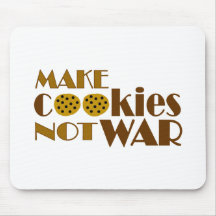 Faites la guerre de biscuits pas tapis de souris