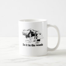 FAITES-LE DANS LES BOIS 3 MUG À CAFÉ
