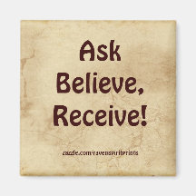 Faith and Success Motivational Magnet
