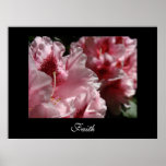 FAITH art prints Healing Touch gifts Pink Rhodies