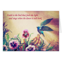 Faith Bird Card