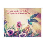 Faith Bird postcards