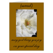 FAITH BIRTHDAY CARD