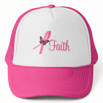 Faith Breast Cancer Awareness Hats