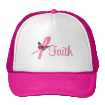 Faith Breast Cancer Awareness Hats