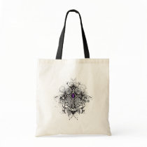 Faith Family Prayer Cross - Cystic Fibrosis Tote Bags