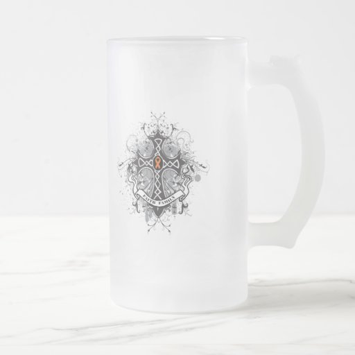 Faith Family Prayer Cross - Leukaemia Mug