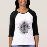 Faith Family Prayer Cross - Pancreatic Cancer Shirt