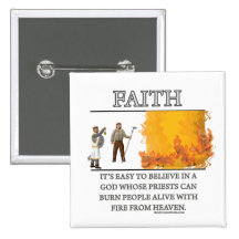 Faith Fantasy (de)Motivator Pinback Button