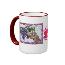 "Faith growing is Faith eternal" Lamancha goat Coffee Mug