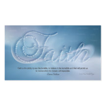 Faith Handout Card Business Cards