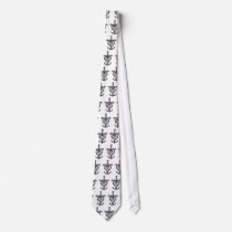 Faith Hope and Charity Filigree Mens Tie