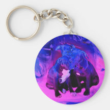 Faith Hope & Charity, Abused Pit Bull Dogs Key Chains