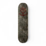 Faith Hope Charity Metal Grunge Skateboard