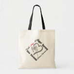 Faith Hope Love Butterfly - Asthma Awareness Tote Bag