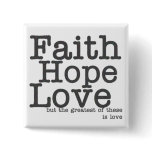 Faith Hope Love Button