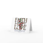Faith Hope Love Christian Bible Verse Cards