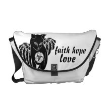 Faith Hope Love Commuter Bag