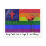 FAITH HOPE & LOVE POST CARDS