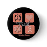 Faith Inspirations Uterine Cancer Button